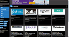 Desktop Screenshot of cmsroundup.com